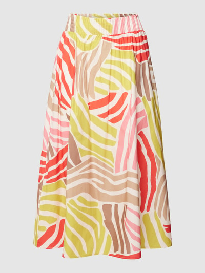 Luisa Cerano Midirok met all-over print Zalm - 2