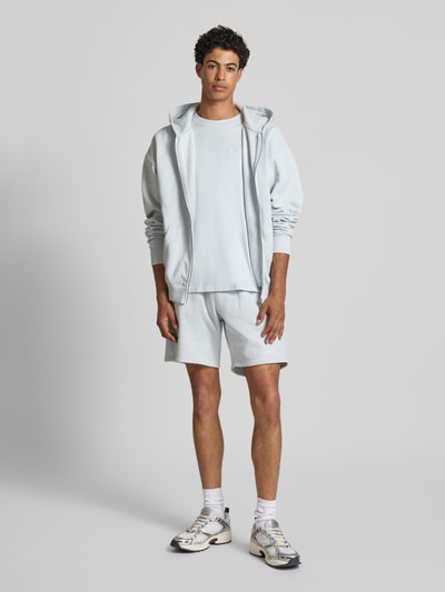 Pegador Oversized T-shirt met labelstitching Lichtblauw - 1