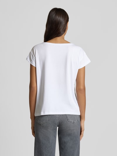 More & More T-shirt met pailletten Offwhite - 5