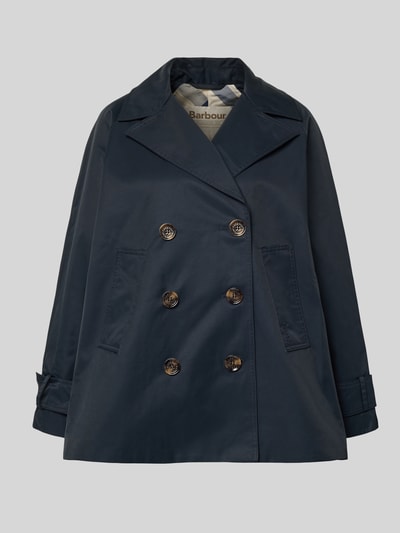 Produktfoto, Regular Fit Funktionsjacke aus Baumwoll-Mix Modell 'MAISY' von Barbour, efekt: jednolity kolor, kołnierz z połami, listwa guzikowa 2-rzędowa, wyhaftowane logo, długi rękaw, funkcja: wodoszczelny, wpuszczane kieszenie, materiał: mieszanka bawełny