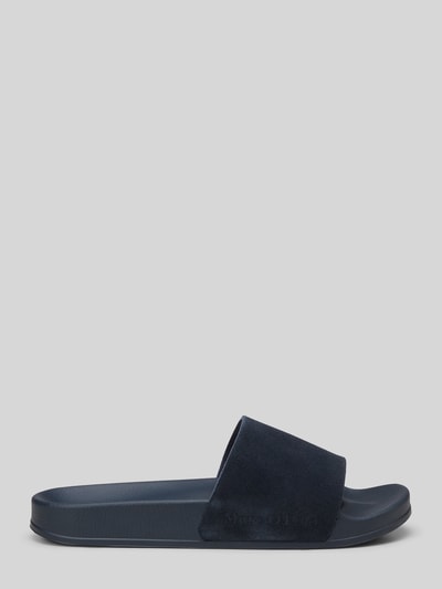 Marc O'Polo Badeschuhe mit Label-Prägung Dunkelblau 2