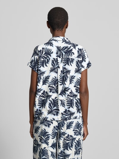 Tom Tailor Relaxed Fit Tunika aus reiner Viskose Marine 5