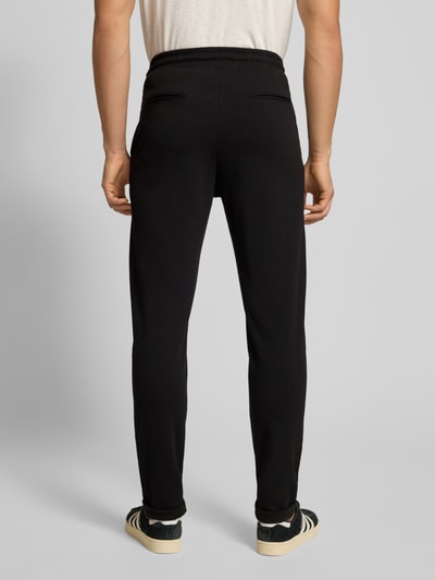 Only & Sons Regular fit stoffen broek met tunnelkoord, model 'NEWKODYL LIFE LINUS' Zwart - 5