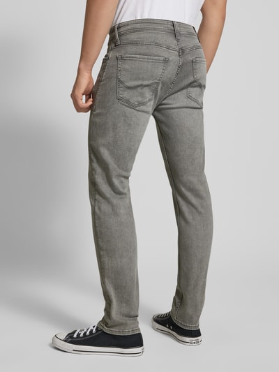 Jack & Jones Slim Fit Jeans im 5-Pocket-Design Modell 'GLENN' Hellgrau 5