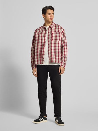 Only & Sons Regular fit stoffen broek met tunnelkoord, model 'NEWKODYL LIFE LINUS' Zwart - 1