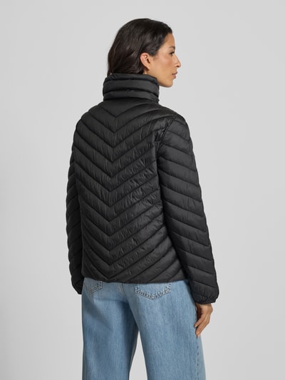 Christian Berg Woman Selection Steppjacke mit Stehkragen und Reißverschlusstaschen Black 5