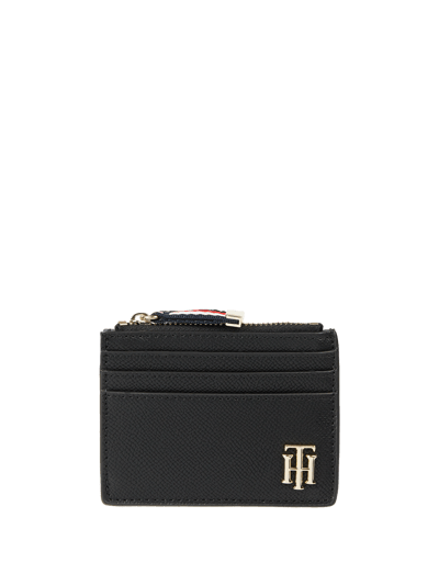 Tommy Hilfiger Kartenetui mit Saffiano-Struktur  Black 1