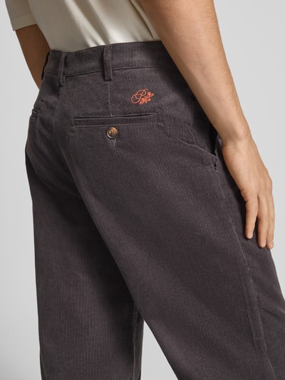PROHIBITED Cordhose mit Gesäßtaschen Anthrazit 3