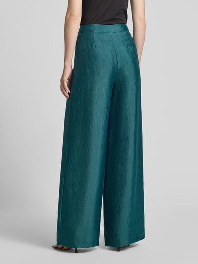 Christian Berg Cocktail Stoffhose mit Gesäßtasche Dunkelgruen Melange 5