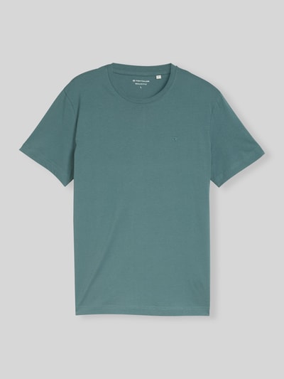 Tom Tailor Regular Fit T-Shirt aus reiner Baumwolle Aqua 2