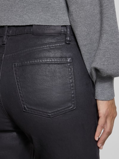 Lauren Ralph Lauren Jeansy skrócone o kroju straight fit Czarny 3