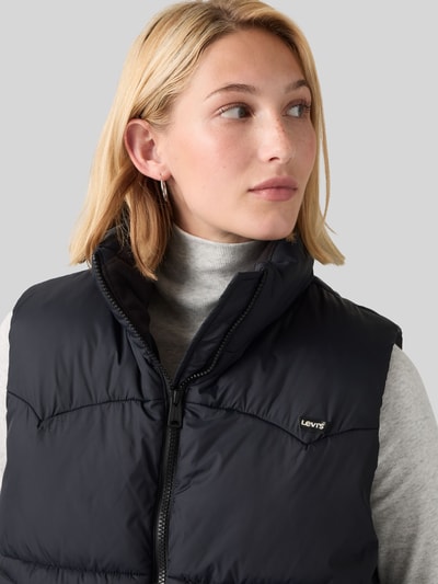 Levi's® Regular Fit Weste mit Stehkragen Modell 'PALMER' Anthrazit 3
