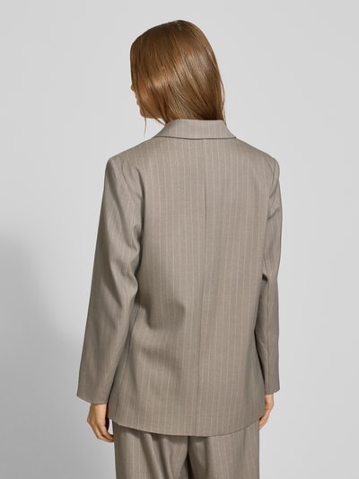 VILLA SOPHIE Blazer met reverskraag, model 'CLEO' Steengrijs - 5