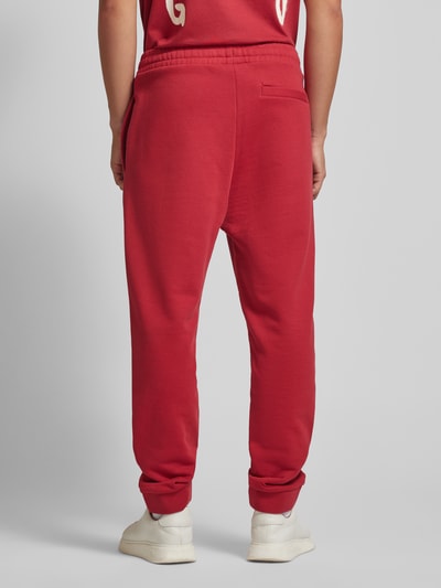 Hugo Blue Sweatpants met elastische band, model ‘Nimaytro’ Rood - 5