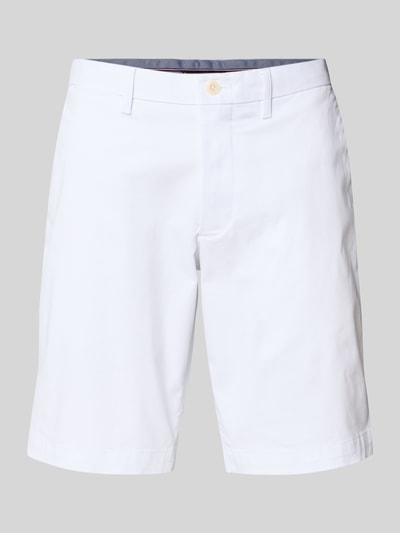 Tommy Hilfiger Slim fit korte chino van een mix van katoen en elastaan Wit - 2