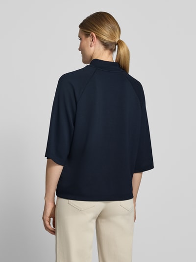Soyaconcept Bluza o luźnym kroju z mieszanki modalu model 'BANU' Granatowy 4