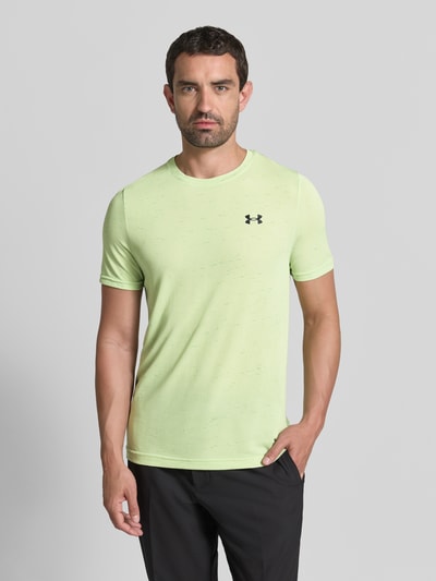 Under Armour Functioneel shirt met logo model 'Vanish Seamless Novelty' Neon groen - 4