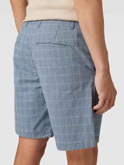 Selected Homme Korte chino met ruitmotief, model 'CONNOR' Lichtblauw - 3