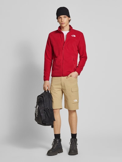 The North Face Bluza rozpinana ze stójką Bordowy 1