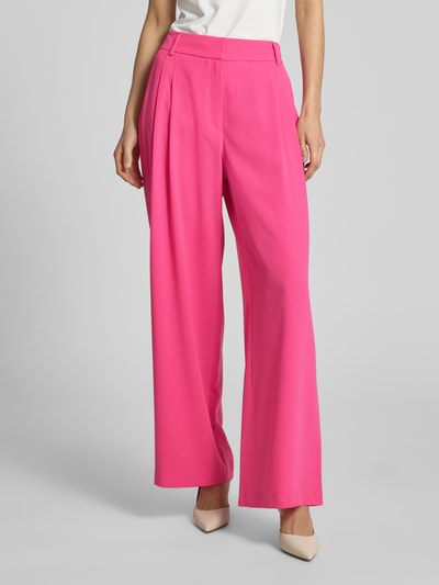 s.Oliver BLACK LABEL Relaxed Fit Anzughose aus Crêpe Pink 4