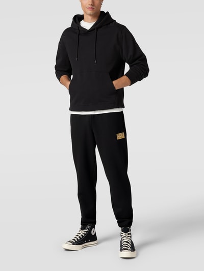 EA7 Emporio Armani Sweatpants mit Label-Patch Schwarz 1