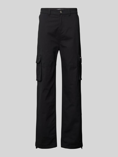 REVIEW Cargohose mit Label-Detail Black 2