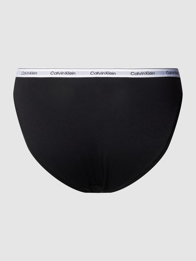 Calvin Klein Underwear Figi w jednolitym kolorze Czarny 3