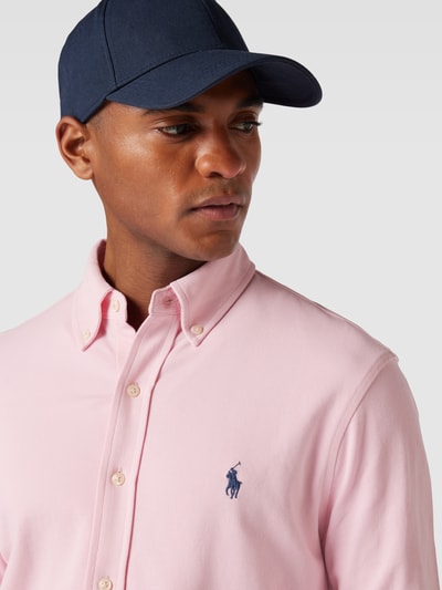 Polo Ralph Lauren Regular Fit Freizeithemd mit Button-Down-Kragen Rosa 3