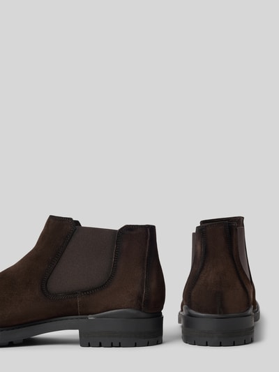 Lloyd Chelsea boots met profielzool, model 'VIBE' Donkerbruin - 2