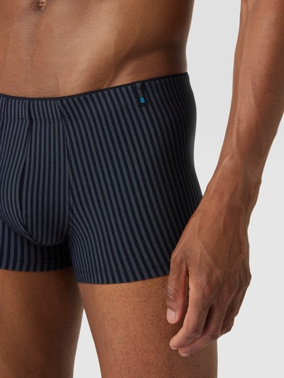 Schiesser Boxershort met streepmotief Zwart - 3