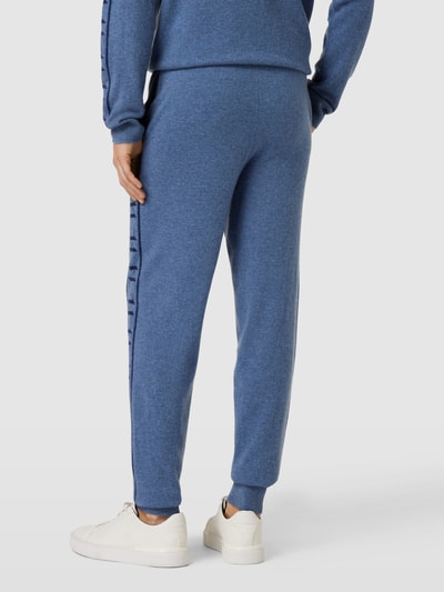 Karl Lagerfeld Sweatpants mit Label-Details Blau Melange 5