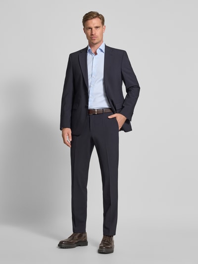 ETERNA Modern fit zakelijk overhemd met knoopsluiting Bleu - 1