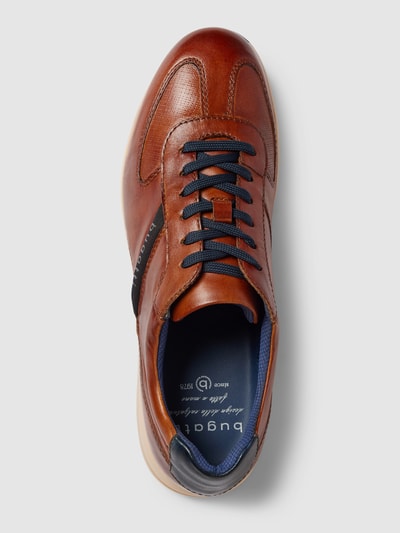 bugatti Sneaker aus echtem Leder Modell 'THORELLO' Cognac 4