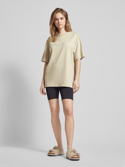 Calvin Klein Underwear T-shirt met ronde hals Rietgroen - 1