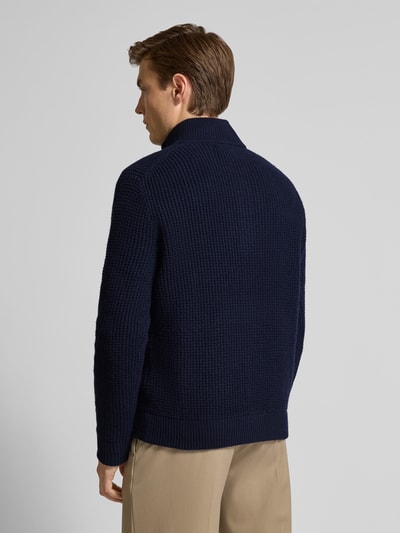 Polo Ralph Lauren Kurtka z dzianiny z mieszanki wełny z nakładanymi kieszeniami Granatowy 5