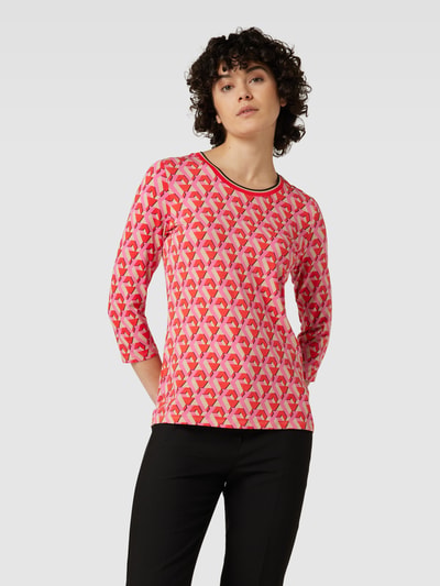 Betty Barclay T-Shirt mit 3/4-Arm Rot 4