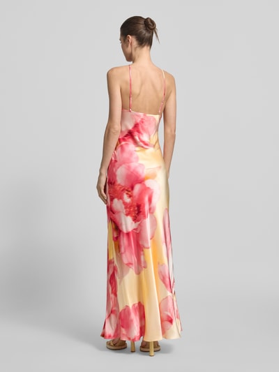 Forever New Maxikleid aus Viskose mit Allover-Look Rosa 5