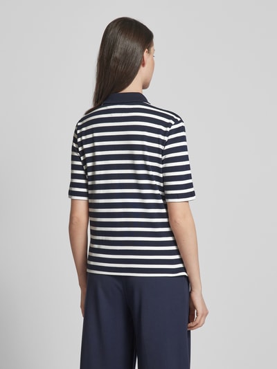 Tommy Hilfiger Poloshirt mit Streifenmuster Marine 5