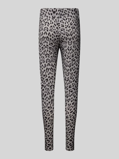 OH APRIL Super Skinny Fit Leggings mit breitem Bund Modell 'Rita' Mittelgrau 3