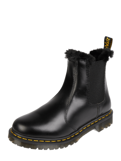 Dr. Martens Chelsea boots van leer, model '2976 Leonore' Zwart - 1