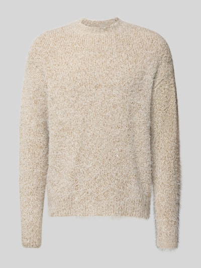 Only & Sons Regular fit gebreide pullover met alpaca, model 'NOAH' Beige - 2