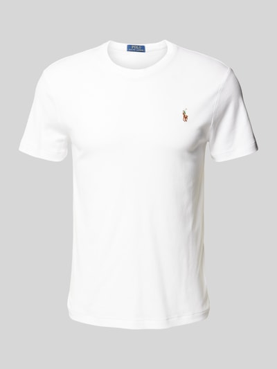 Polo Ralph Lauren T-shirt z wyhaftowanym logo Biały 2