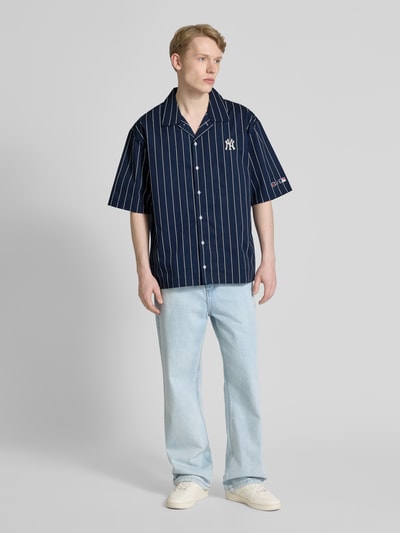 CHAMPION Vrijetijdsoverhemd met knoopsluiting Marineblauw - 1