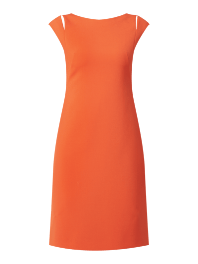 BOSS Etuikleid mit Cut Outs Modell 'Dileky' Orange 2