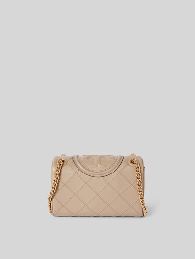 Tory Burch Clutch mit Karomuster Beige 4