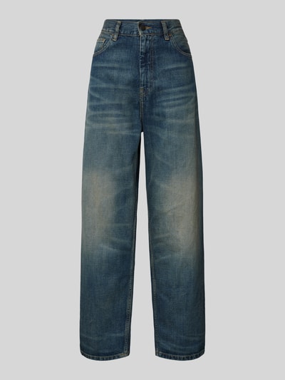 Carhartt Work In Progress Loose Fit Jeans im 5-Pocket-Design Modell 'Brandon' Jeansblau 1