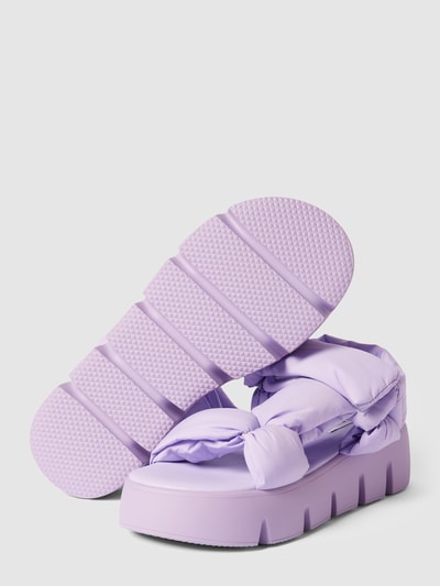 Steve Madden Sandalen met klittenbandsluiting, model 'BONKERS' Lavendel - 5