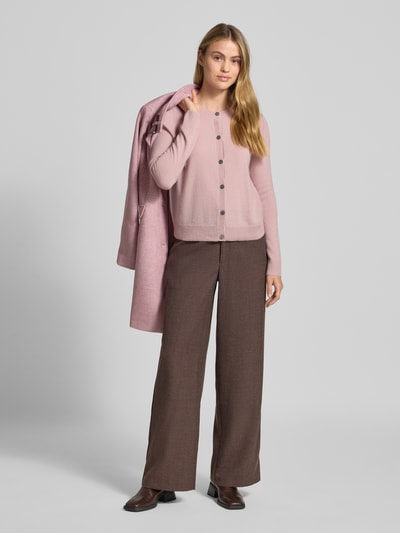 Christian Berg Woman Kurtka z dzianiny z kaszmiru z okrągłym dekoltem Jasnoróżowy 1