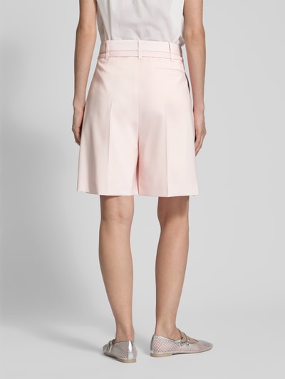 BOSS Relaxed Fit Shorts mit Gürtel Modell 'Taleda' Hellrosa 5
