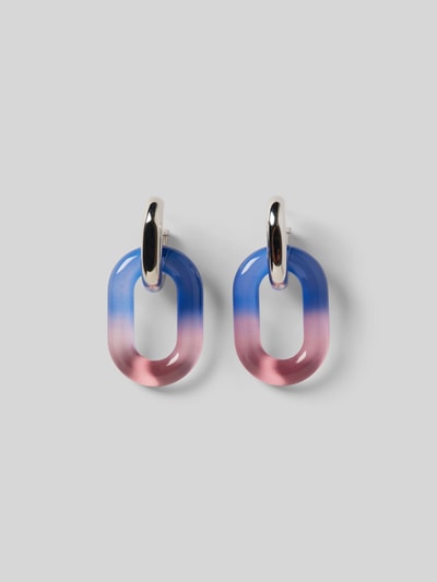 Rabanne Ohrringe mit Steckverschluss Silber 2